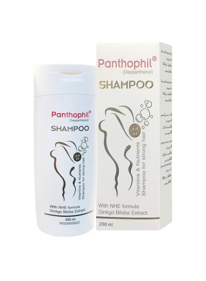 Panthophil Shampoo for Hair with Vitamins and Nutrients 200ml